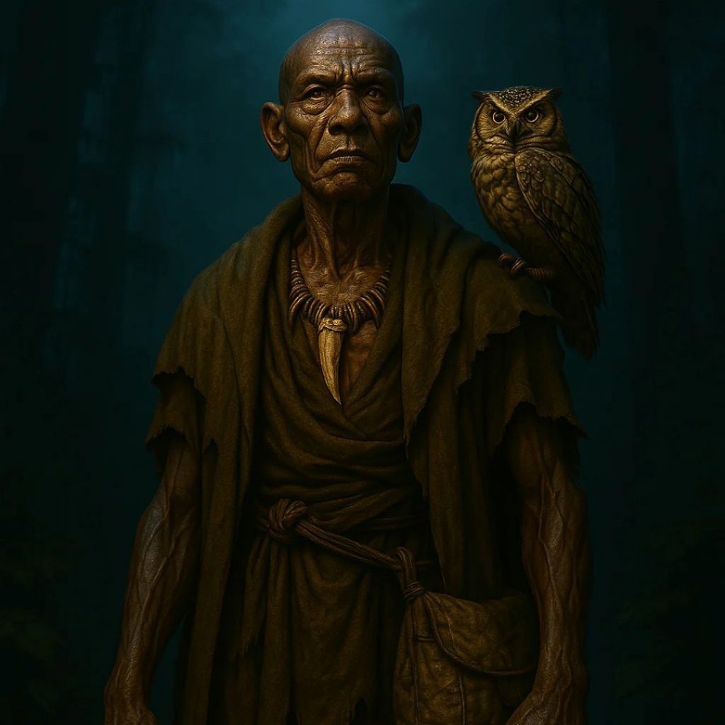 Le grand magicien Ayangoum des Ayakoma